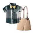 thumbnail image 2 of LvhaoGJOB Little Kids Boys 2-Piece Outfit Set - Multi-Pocket, 2 of 7