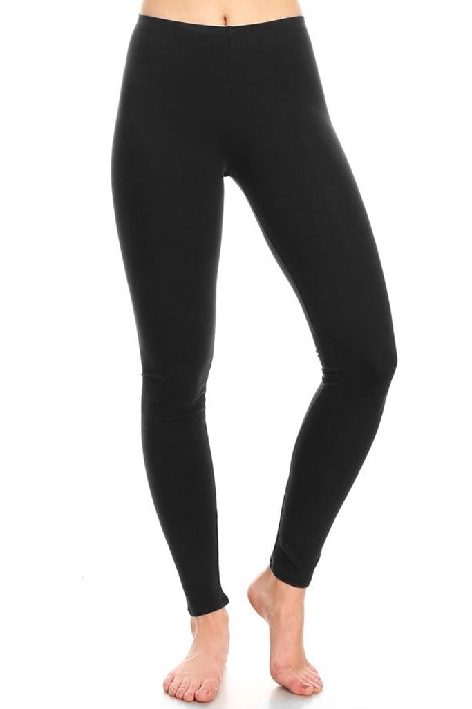 Black Cotton Spandex Leggings  International Society of Precision  Agriculture