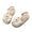 Beige, variant on JSCDRPDWL Girls White Sandals Size 13 Boys Tennis Shoes Size 3 Girls' Cute Big Bow Bunny Mary Jane Ballerina Dress Shoes with Satin Ankle Tie-Party Favorite Gifts for 12 Month Old Girl