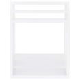 thumbnail image 5 of vidaXL Wall Cube Shelf Set of 3 White MDF Small Wall Cube Shelf, 5 of 10
