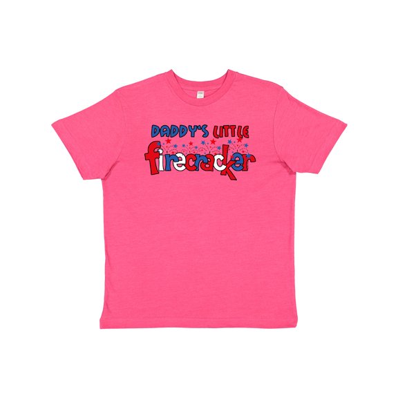 Inktastic Daddy's Little Firecracker Youth T-Shirt