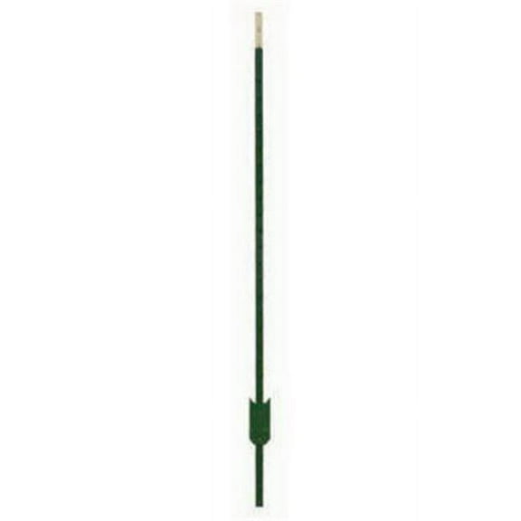 YardGard 901177AB Studded Fence T-Post, Green, 7-Ft. - Quantity 100