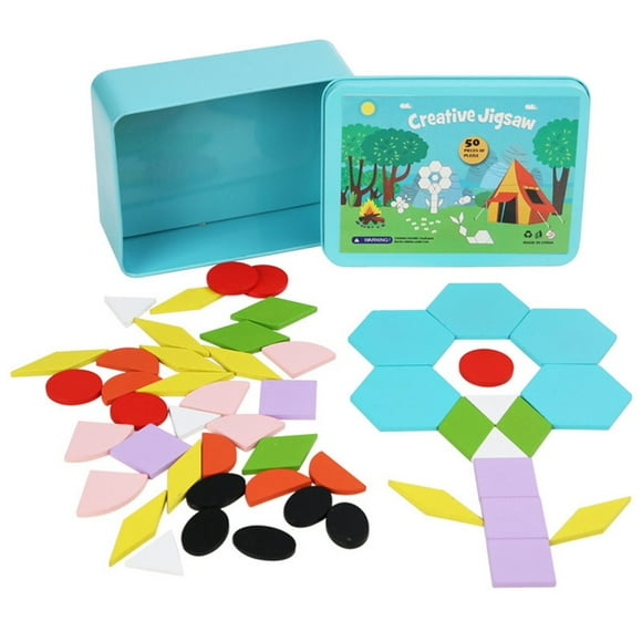 Wooden Geometric Puzzle Toys Kindergarten Wooden Puzzle Game Children Educational Toys Gift