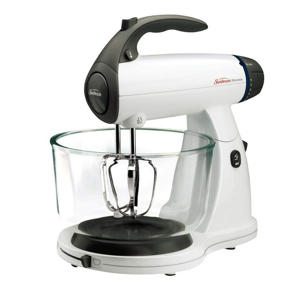 Sunbeam 2371 MixMaster Stand Mixer in White with 12 Speed Settings
