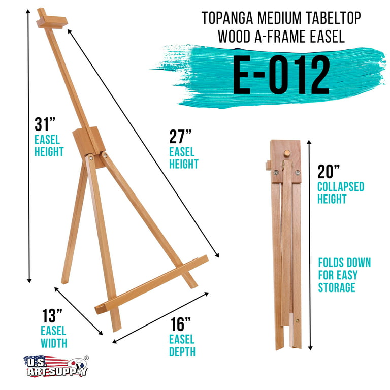 Forbes Industries 6811 Floor Easel w/ Adjustable Ledge - 24W x 20