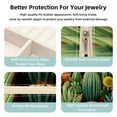 thumbnail image 3 of Cactus Jewelry Display and Organizer: Portable Square Travel Case for Rings, Earrings, Necklaces, Bracelets - Suitable for Girls and Women, 3 of 6