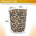 thumbnail image 4 of Yuyamidu Brown Leopard Print Electric Tongue Jack Cover Universal Camper Jack Cover Protector for Outside Protection Trailer RV Electric Jack Cover with Tight Belt, 4 of 7