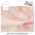 thumbnail image 5 of Luxury Pillowcase Set Of 4 - Super Soft Hotel Quality - Pink King, 5 of 8