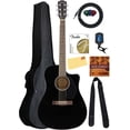 thumbnail image 1 of Guitarra acústica-eléctrica Fender CD-60SCE Solid Top Black, 1 of 9
