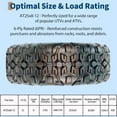 thumbnail image 3 of Set of 2 ATV UTV Tire 25x8-12 ATV Mud Tires，12 mm deep tread，All Terrain Tire 6 Ply Tubeless Tires, 3 of 4
