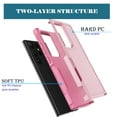 thumbnail image 5 of For Samsung Galaxy S23 / S23 Ultra Case, 2 in 1 PC Phone Case for Galaxy S23 Ultra 2022 Case, Njjex Rubber & Rugged Shockproof Full Body Protection Case Cover - Pink, 5 of 6