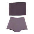 thumbnail image 3 of Ropa femenina a escala 1/6, informal, ideal como regalo, colección, elegante, disfraz, acción. Rosa y morado, 3 of 9