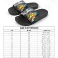 thumbnail image 2 of GZHJMY Stylish Slides for Women Men, A Cat Ash Drives A Car on The Highway Soft Flexible Slip-on Sandals Slippers, 2 of 7