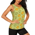thumbnail image 2 of Lsque Cute Turtle Printed Workout Tank Tops for Women, Athletic Sports Tank Tops, Compression Sleeveless Dry Fit Shirts,Sleeveless Yoga Shirt-XX-Large, 2 of 9