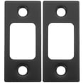 thumbnail image 1 of Miangastore 2pcs Deadbolt Strike Plate Hole Filler Door Reinforcement Plate Accessory, 1 of 8