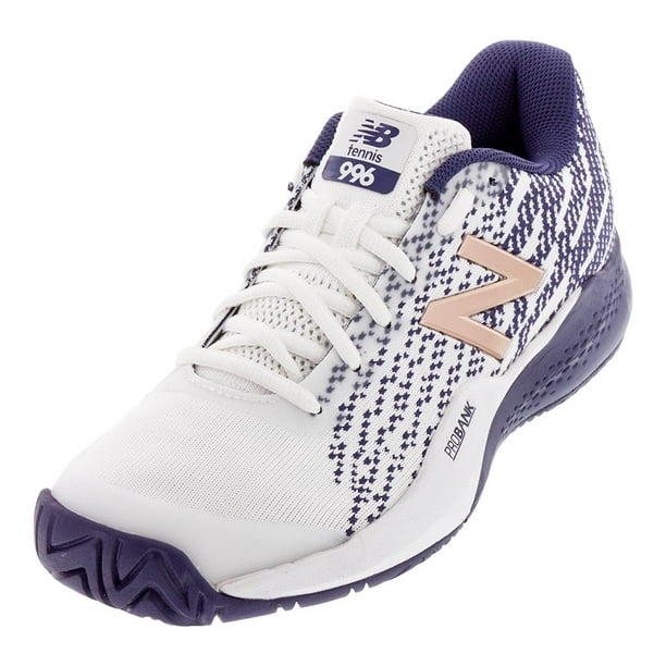 Sedative include snow White New Balance Women`s 996v3 B Width Tennis Shoes White and Wild Indigo ( 8 )  - Walmart.com