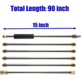 thumbnail image 2 of Pressure Washer Wand Extension, Replacement Lance, 7.5-Feet, 1/4" Quick Connect, 4000 PSI, 2 of 6