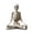 White-3, variant on Halloween Yoga Pose Skeleton Statue Decor, Resin Gothic Meditation Skeleton Figurine for Party Graveyard Haunted House, Yoga Skeleton Ornament for Desk Table Display