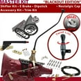 thumbnail image 1 of American Shifter  TH200 Shifter Kit Black 23 in. Swan E Brake Cable Clamp Clevis Trim Kit Dipstick for F6AE1, 1 of 1