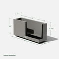 thumbnail image 4 of Veradek Block Series Long Box Medium 32" Plastic Planter - Gray, 4 of 13