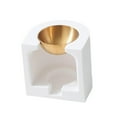 thumbnail image 1 of Quemador de aceite esencial, calentador de aceite, candelabro, decoración del hogar, portavelas perfumado oro, 1 of 9