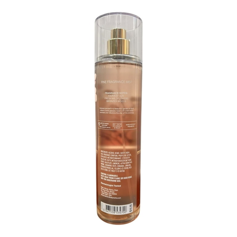 Bath and Body Works COPPER FIELDS Fine Fragrance Mist (8 FL OZ