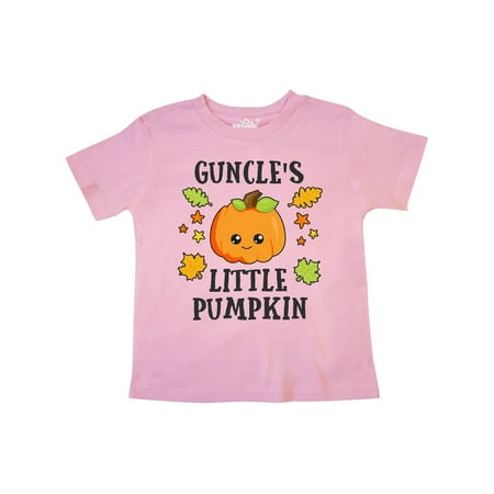 

Inktastic Guncles Little Pumpkin with Leaves and Stars Gift Toddler Boy or Toddler Girl T-Shirt