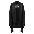 thumbnail image 4 of Mujeres Casual Manga Larga Suelta Impreso Medio Y Largo Tops Mujer Blusa Sudaderas Con Capucha Pompotops FGAJ17394, 4 of 5