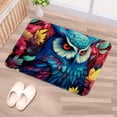 thumbnail image 5 of Owl Non-Slip Polyester Outdoor Carpet Bath Rug Door Mat - Machine Washable, 5 of 6