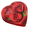 thumbnail image 3 of Valentine Rose Heart Shaped Chocolate Gift Box 1.6 Oz (Pack of 10), 3 of 3
