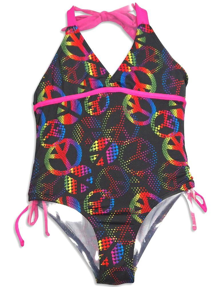 peace sign tankini
