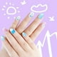 thumbnail image 4 of Kit de Uñas Postizas Laza para Niñas con 120 Piezas de Cobertura Completa Arcoíris, 4 of 6