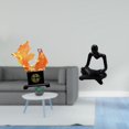 thumbnail image 2 of Escultura de , estatua de pensador abstracto, figura humana, decoración, resina tallada, coleccionable, adorno para el hogar, adecuado para la ofic, 2 of 8