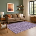 thumbnail image 7 of Addison Rugs Mayfield Premium Machine Washable Transitional Floral Plum Rectangle Rug, 9' x 12', 7 of 7