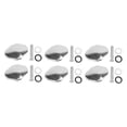 thumbnail image 1 of Piquets de Réglage pour Guitare Électrique, Matériau en Métal, Portée Réglable, Adaptés à Différents Modèles et Marques, avec Vis et Rondelles, 1 of 7