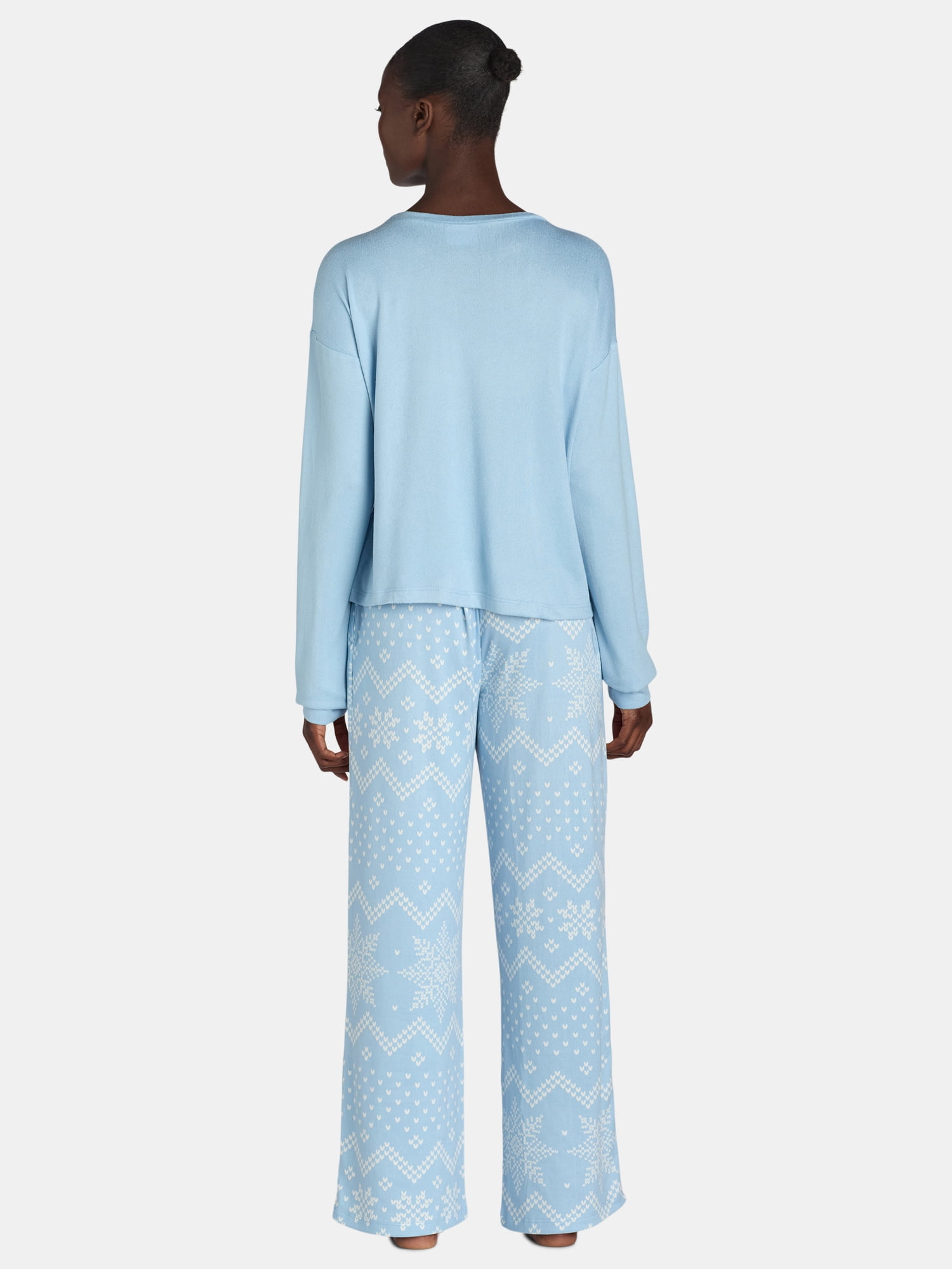 Grayson Social Peanuts Junior's Sleep Tee and Pants Set, Sizes S-3X