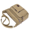 thumbnail image 4 of Bolso de lona para hombre, estilo coreano, bandolera de un solo hombro, bolso de negocios retro para exteriores y ocio para hombre, 4 of 6