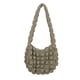 thumbnail image 2 of Bolsas de Mano Acolchadas Xihbxyly para mujer Bolso de Hombro Acolchado ligero Grandes de Algodón con entramado, 2 of 4