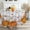 Grey, variant on Fall Tablecloth 60x84 Inch Rectangle - Grey Plaid Pumpkins Fall Decorations for Home - Water Resistant Harvest Thanksgiving Table Cloth Rectangle for Party, Dinning, Home