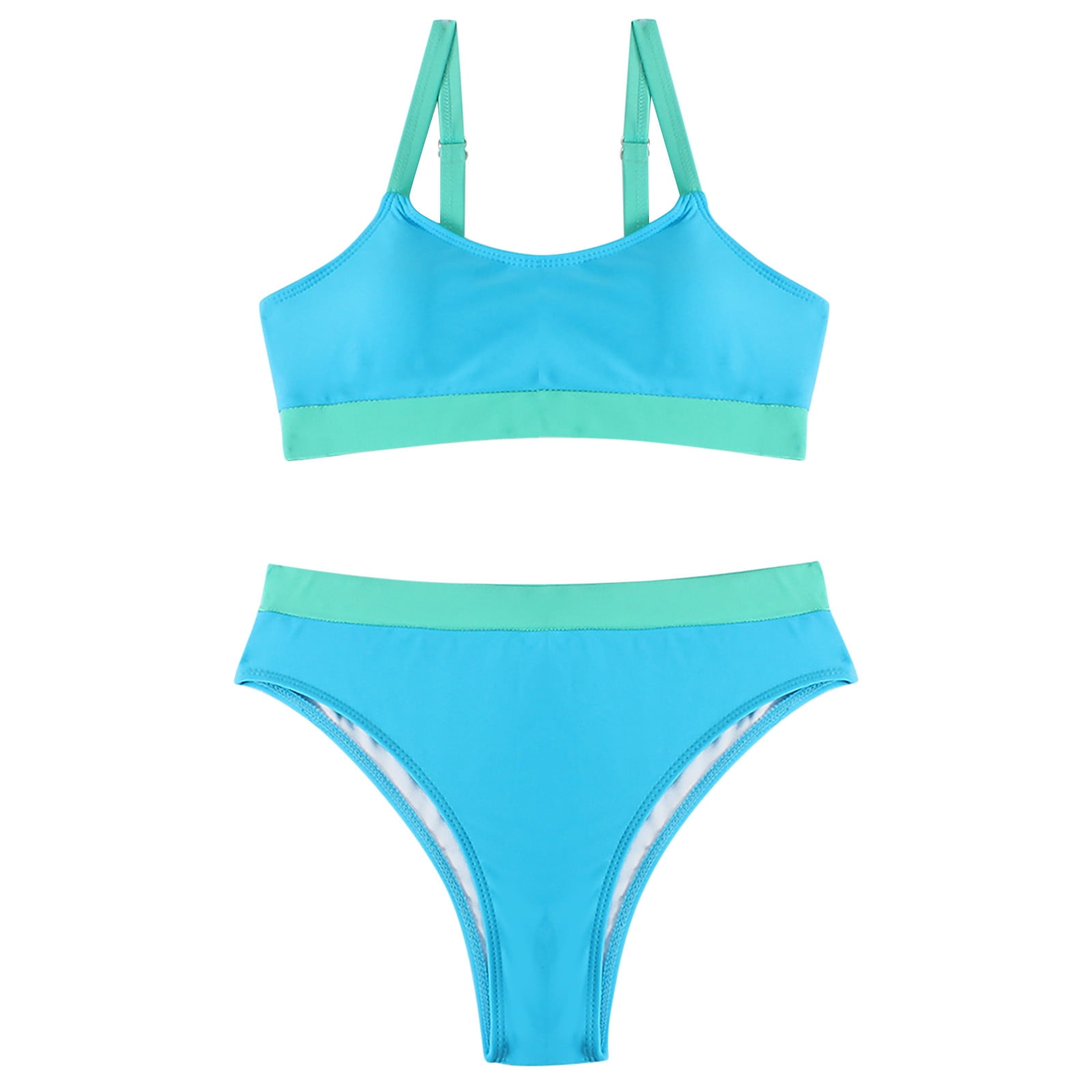 Penkiiy High Waisted Bikini Sets for Women Piece Bathing Suits