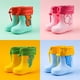 thumbnail image 5 of Botas de agua para niños y niñas, botas de lluvia impermeables para niños Unisex, botas de agua antideslizantes para niños oso de fresa Juguete, 5 of 6