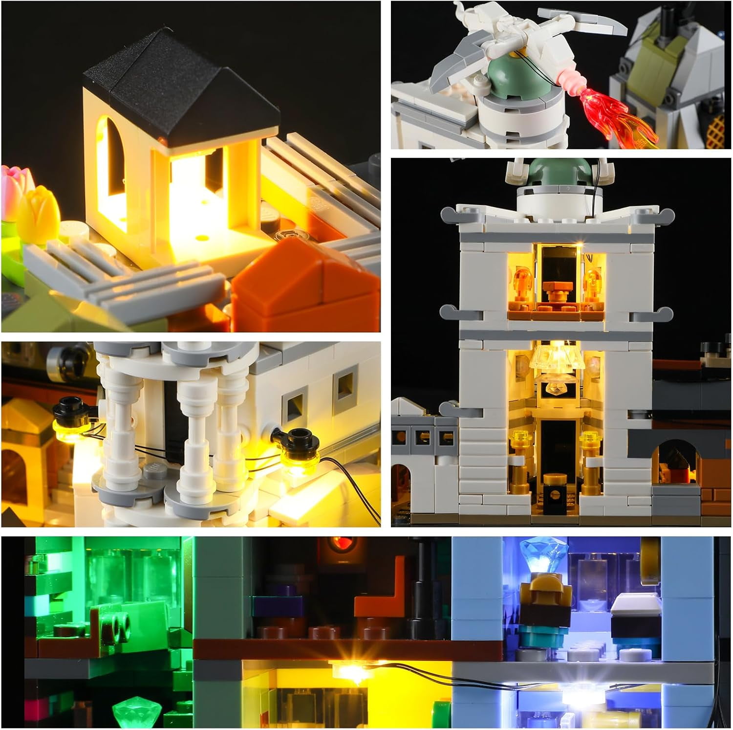 LED Light Kit Suit for Lego-76444 Building Blocks Model ,Compatible With Lego-76444(Building Set NOT Included)