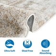 thumbnail image 3 of Madison Park Haley Woven Turkish Area Rug, Grey/Cream - 6x9', 3 of 5