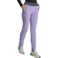 thumbnail image 7 of Dickies EDS Essentials Scrubs Pant For Women Mid Rise Tapered Leg Pull-on DK090P, XS Petite, Violet Sky, 7 of 7