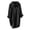 C-Black148, variant on DHFJKG Womens Button Down Shirts Long Sleeve Asymmetrical High Low Casual Blouse Solid Color Lapel Shirt Work Dressy Trendy Tops