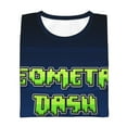 thumbnail image 4 of Geometry Dash Boys Girls 3d Graphic Printed T-Shirt Crewneck Short Sleeve Tees, 4 of 6
