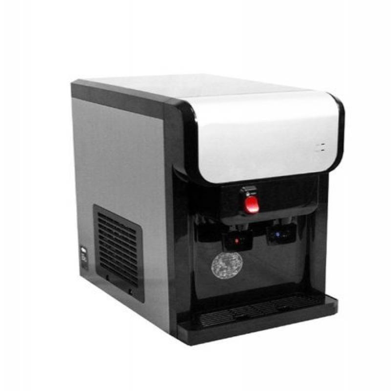 Bottleless Countertop Water Cooler in Stainless Steel. Filter and