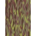 thumbnail image 1 of Ahgly Company Indoor Rectangle Patterned Blood Red Brown Area Rugs, 4' x 6', 1 of 6
