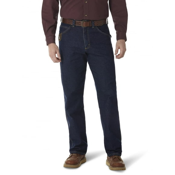 Wrangler Men's Plus Size Riggs Big & Tall Workwear Carpenter Jean, Antique Indigo, 50x32