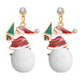 thumbnail image 4 of Pendientes Colgantes de Navidad Fernando Santa pompon, 4 of 8